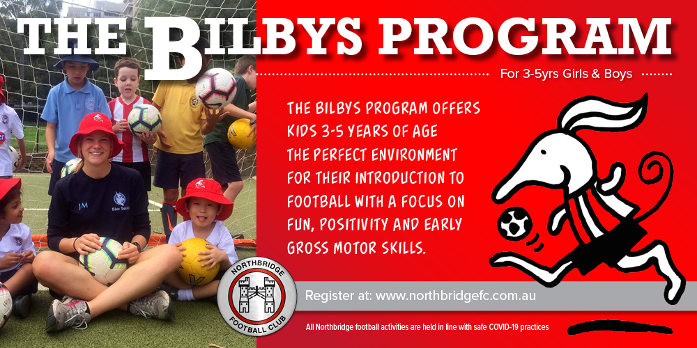 Fun and educational soccer skills program for boys & girls aged 3 - 5 years