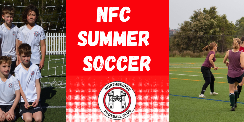 NFC Summer Soccer banner