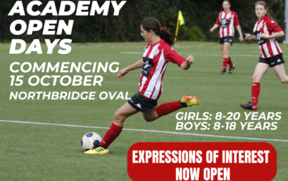 Northbridge FC Academy 2025 – Open Days