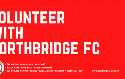 Become a Volunteer with Northbridge FC